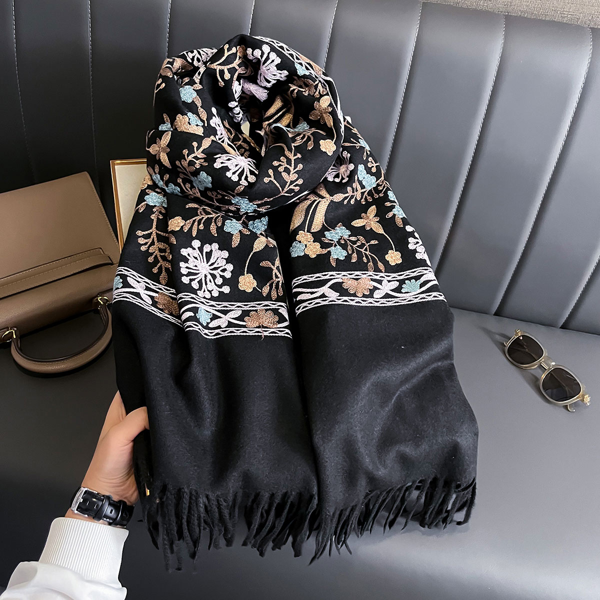 Nuovo Inverno Caldo Sciarpa di - Cashmere Throw Blanket recensione e prezzo