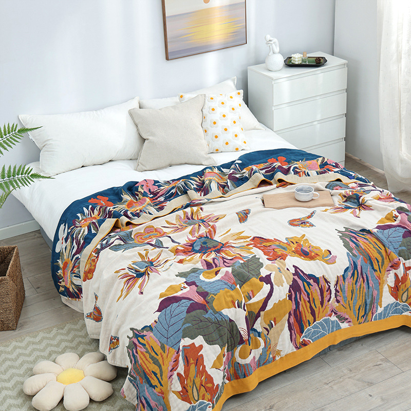 Semplice coperta di cotone mus - Cashmere Throw Blanket recensione e prezzo